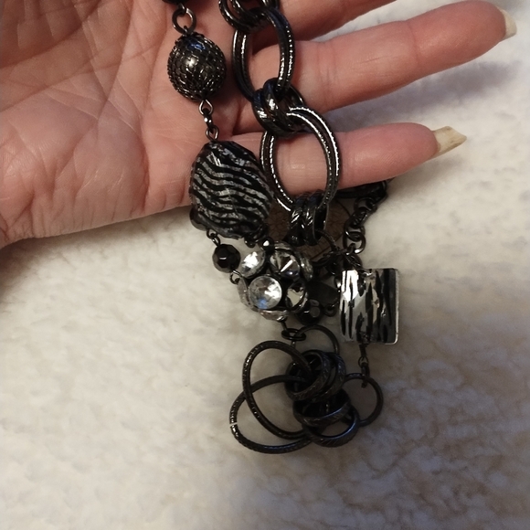 Set of 4 vintage beaded necklaces - Picture 14 of 14